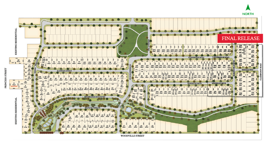 Central Walk Masterplan